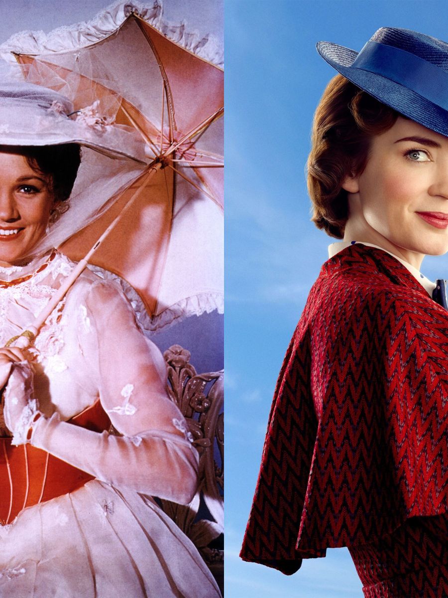 Mary Poppins (1964) and Mary Poppins Returns&nbsp;(2018)